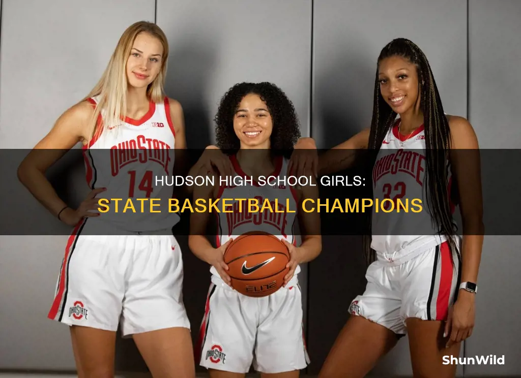 what year hudson high school ohio win girls basketball state