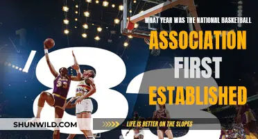The NBA's Founding Year: When Basketball Became a Sport