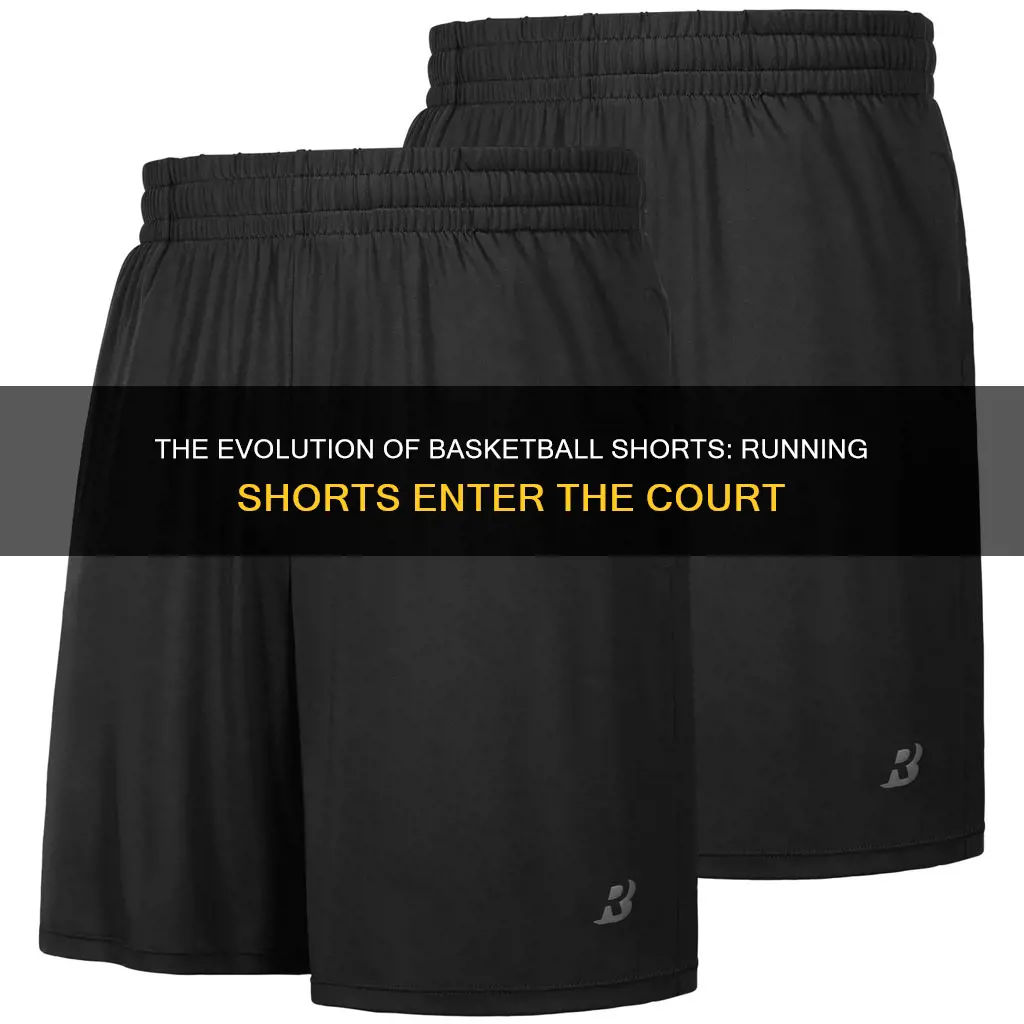 what year were running shorts added to basketball