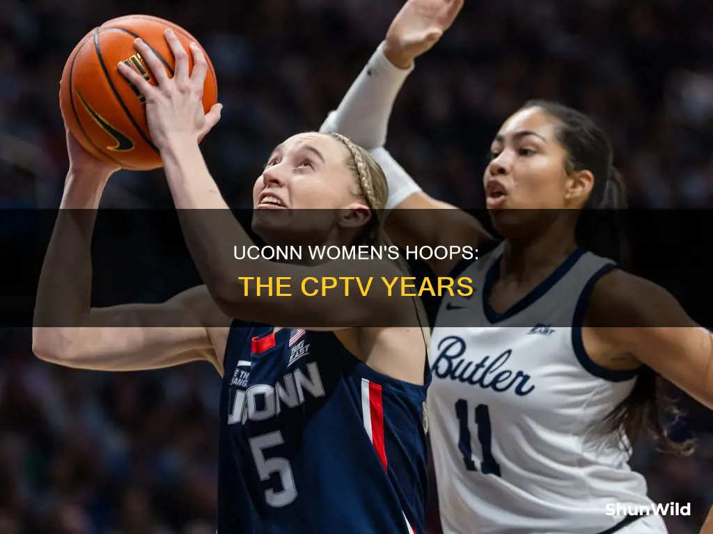 what years did cptv air uconn womens basketball