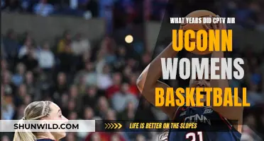 UConn Women's Basketball: CPTV Airing History