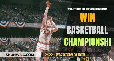 Indiana University's Basketball Championship Glory: A Historical Overview