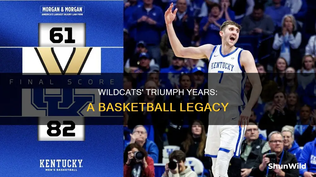 what years did kentucky win national championships in basketball