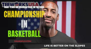 Michigan's Basketball Glory Years: National Champions