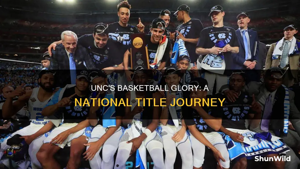 what years did unc basketball win national title