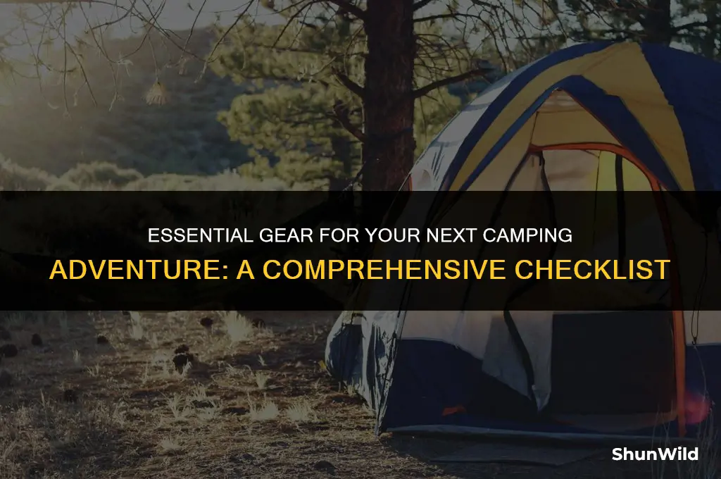 what yo bring camping