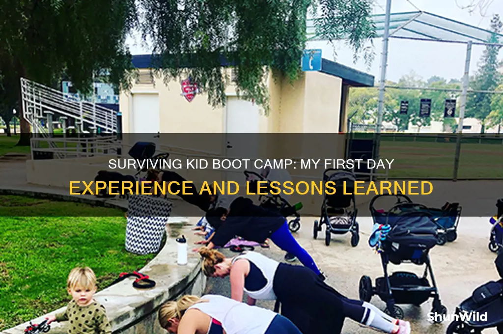 what your fistday in kid boot camp like
