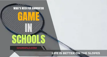 Badminton Equipment: What Schools Need