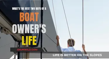 The Sweetest Days in a Boat Owner's Life