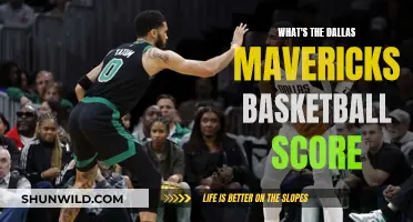 Mavericks' Basketball Score: Who's Leading the Game?