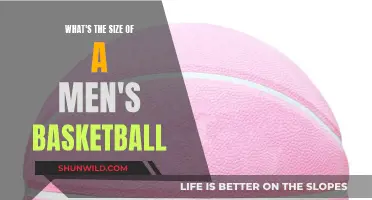 The Standard Size of a Men's Basketball: Official Guide