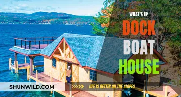 Boat House Living: What's Up Dock?