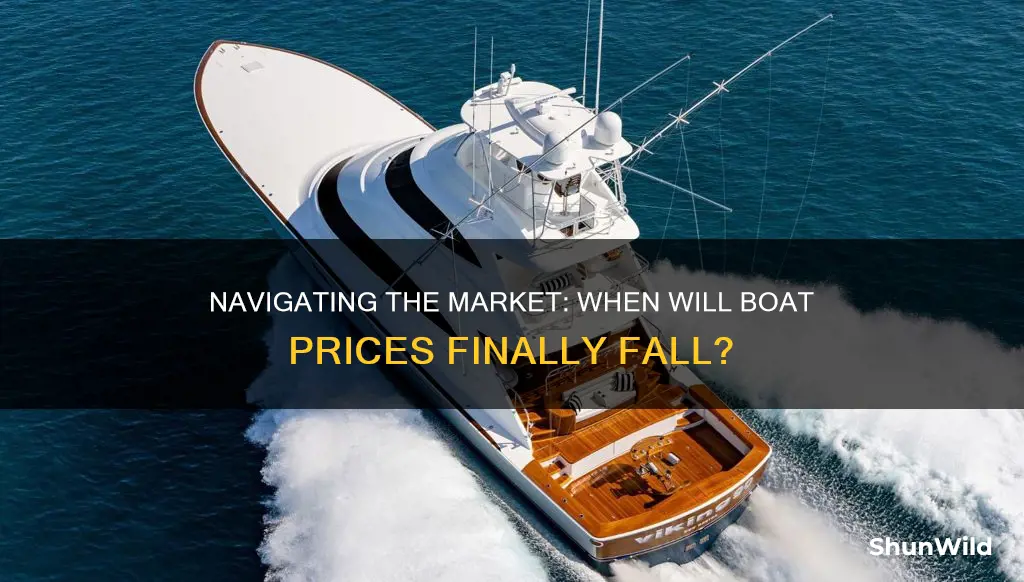 when are boat prices going to drop