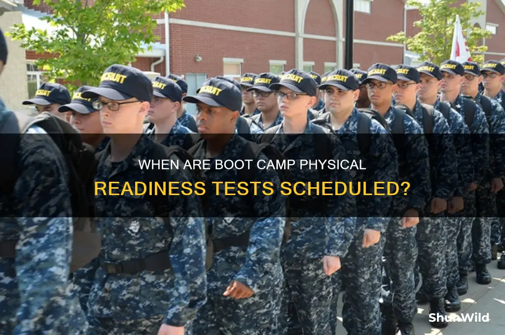 when are boot camp prt