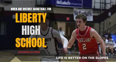 Basketball District Games: Liberty High School's Schedule