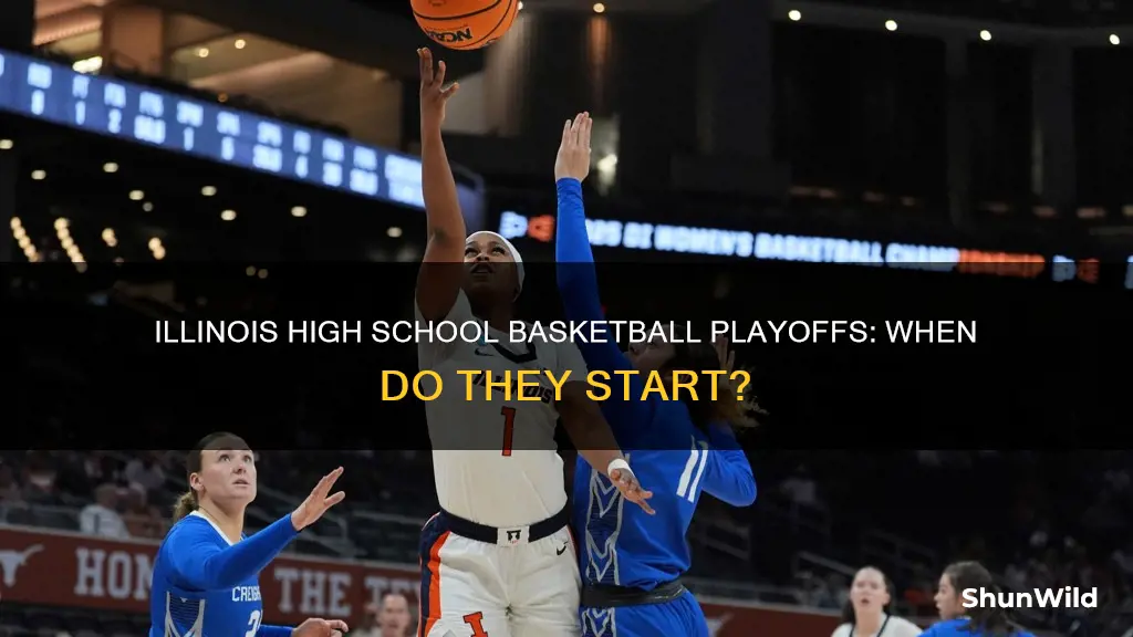 when are illinois high school basketball playoffs