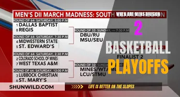 D2 Basketball Playoffs: When Do Men's Games Begin?