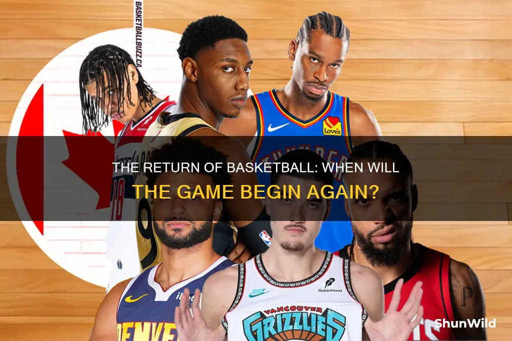 when basketball start back