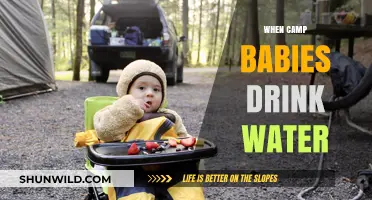 Hydration Essentials: When Camp Babies Drink Water