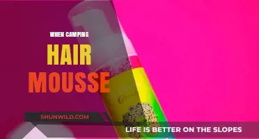 Wilderness Styling: How to Keep Your Hair Mousse Fresh While Camping