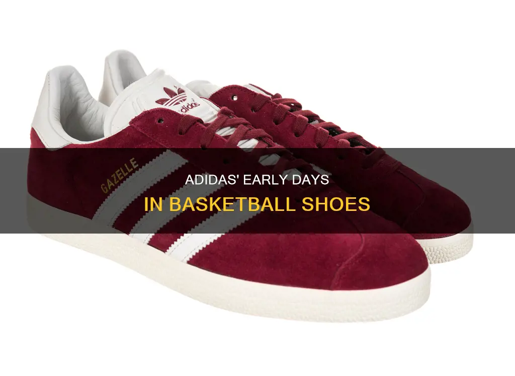 when did adidas start making basketball shoes
