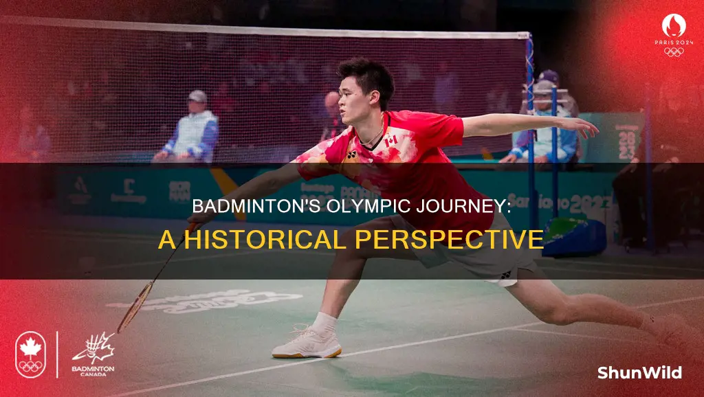 when did badminton become an olympic sport