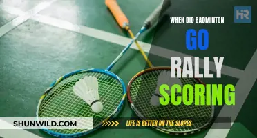 Badminton's Rally Scoring: A Historical Shift