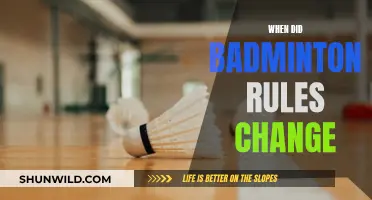 Badminton Rules: Evolution and Changes Over Time
