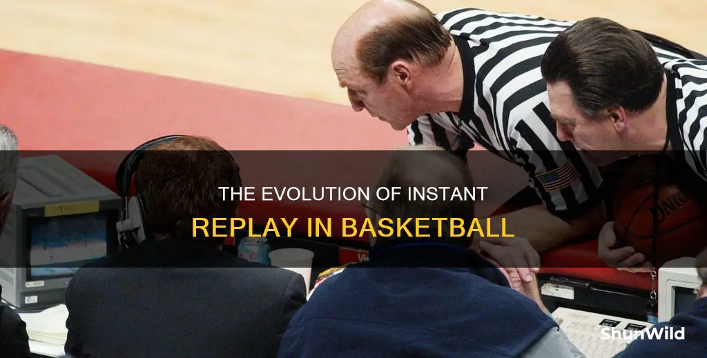 when did basketball start instant replay