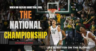 Baylor's Historic National Championship: A Triumph for the Ages