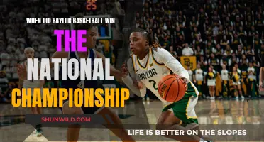 Baylor Basketball's Historic National Championship Victory in 2021