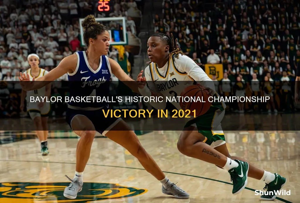 when did baylor basketball win the national championship