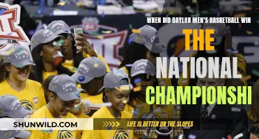 Baylor's Historic National Championship Victory in 2021