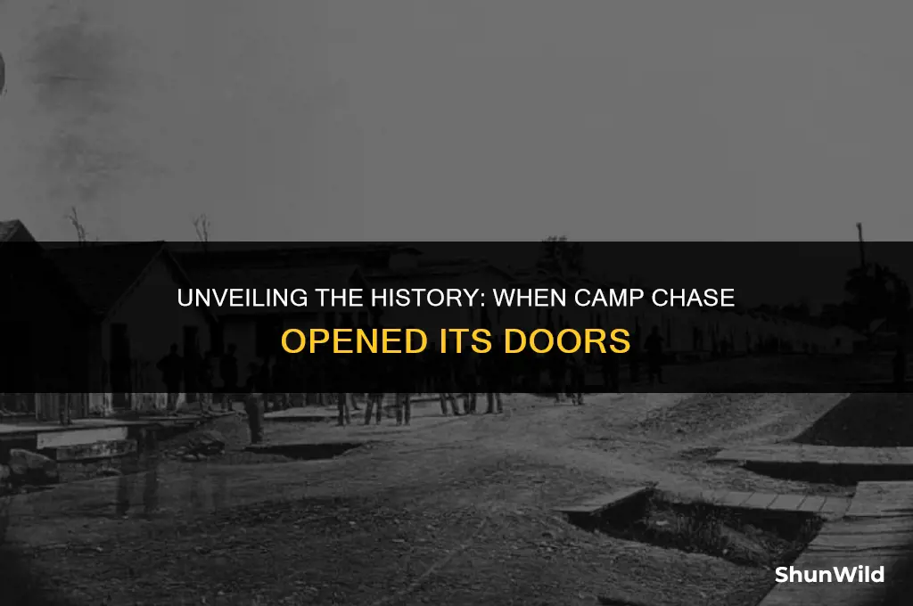 when did camp chase open
