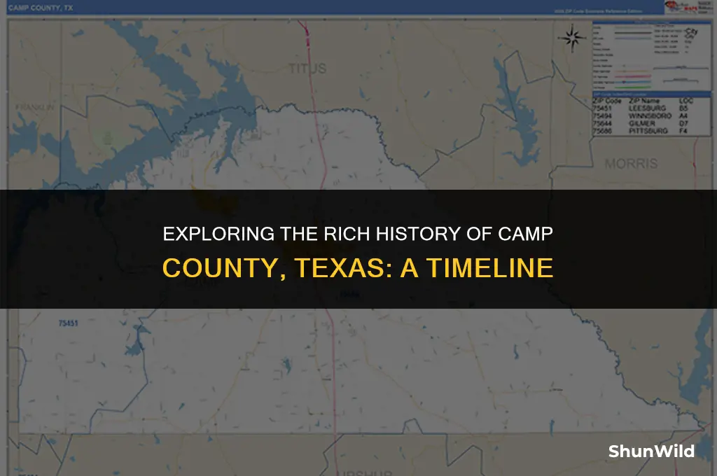 when did camp county texas