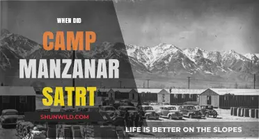 Unveiling the History: When Did Camp Manzanar Begin?