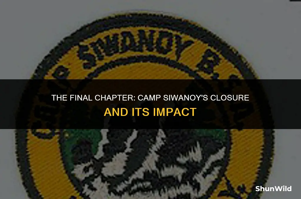 when did camp siwanoy close