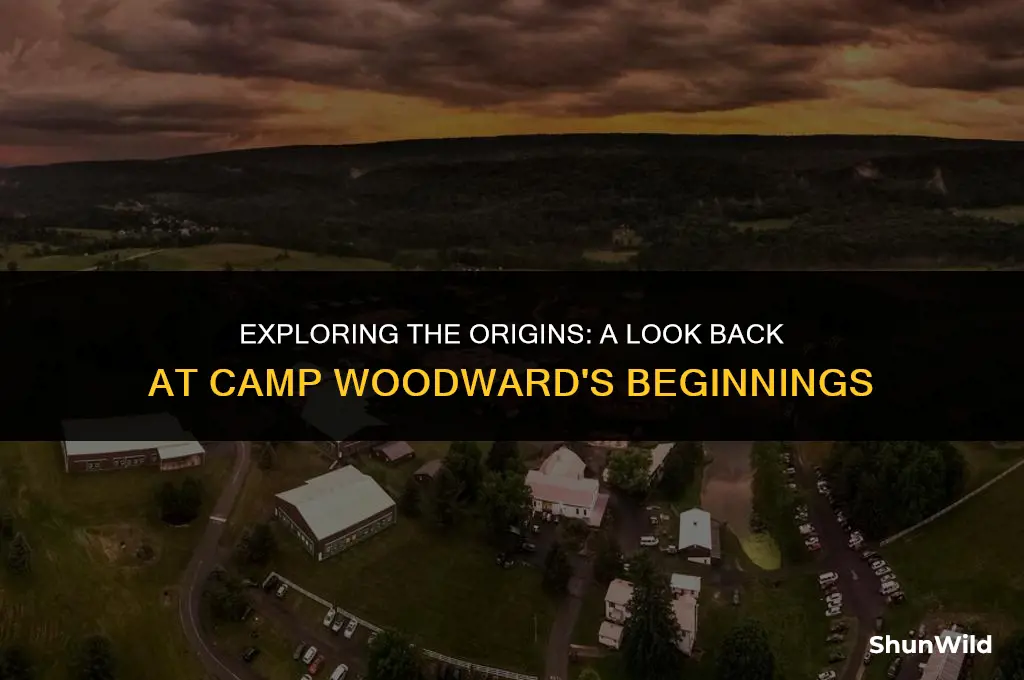 when did camp woodward start