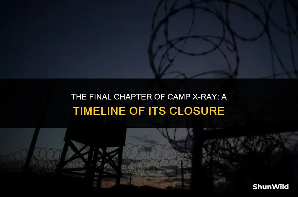 when did camp xray close