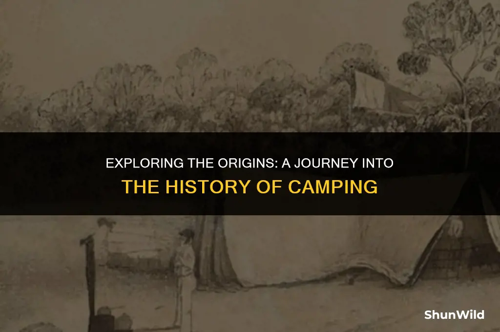 when did camping first start