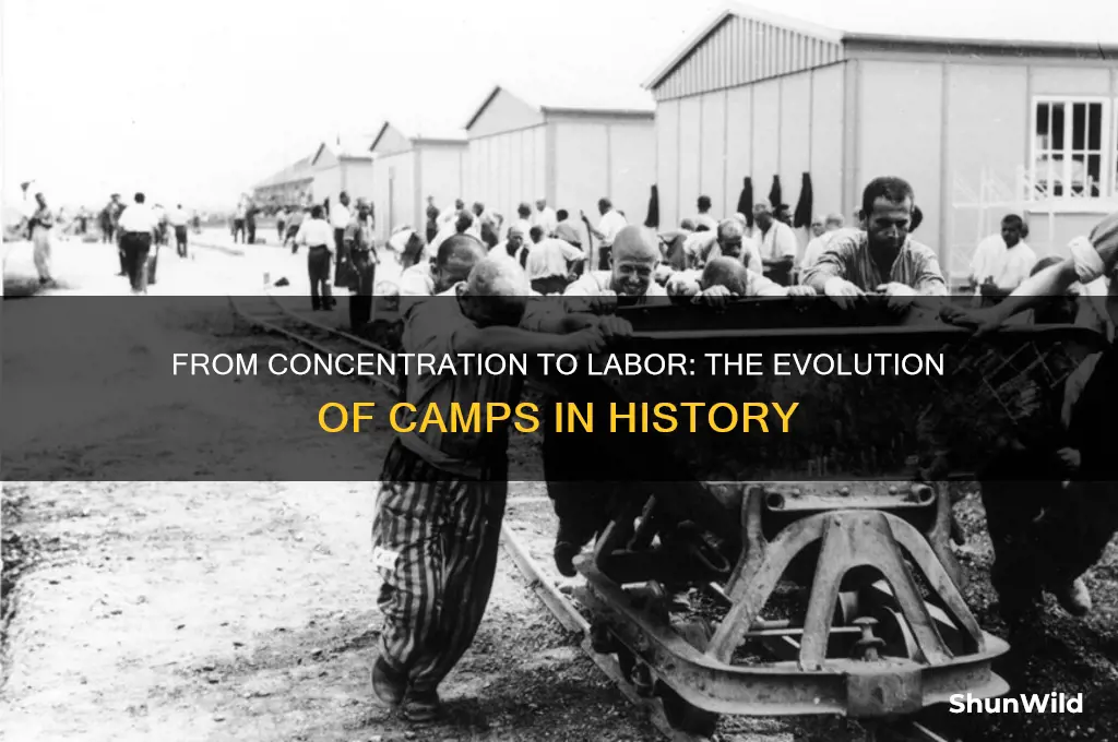 when did concentration camps become work camps