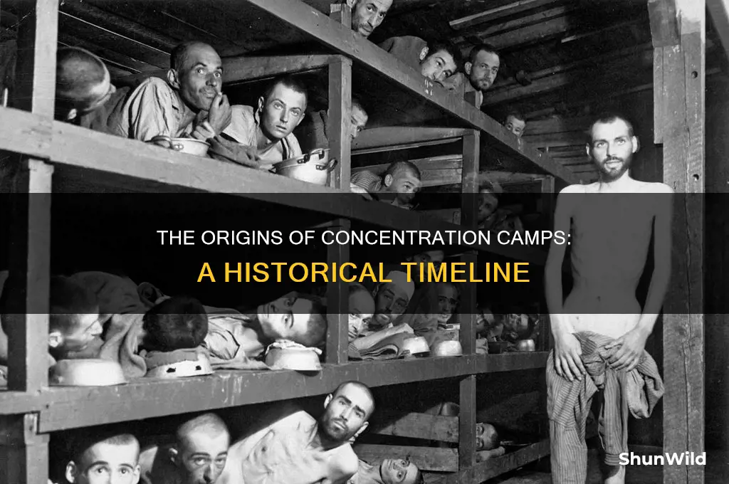 when did concentration camps begin