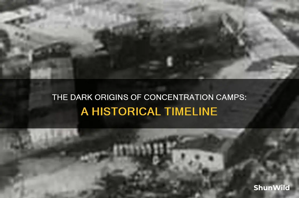 when did concentration camps start
