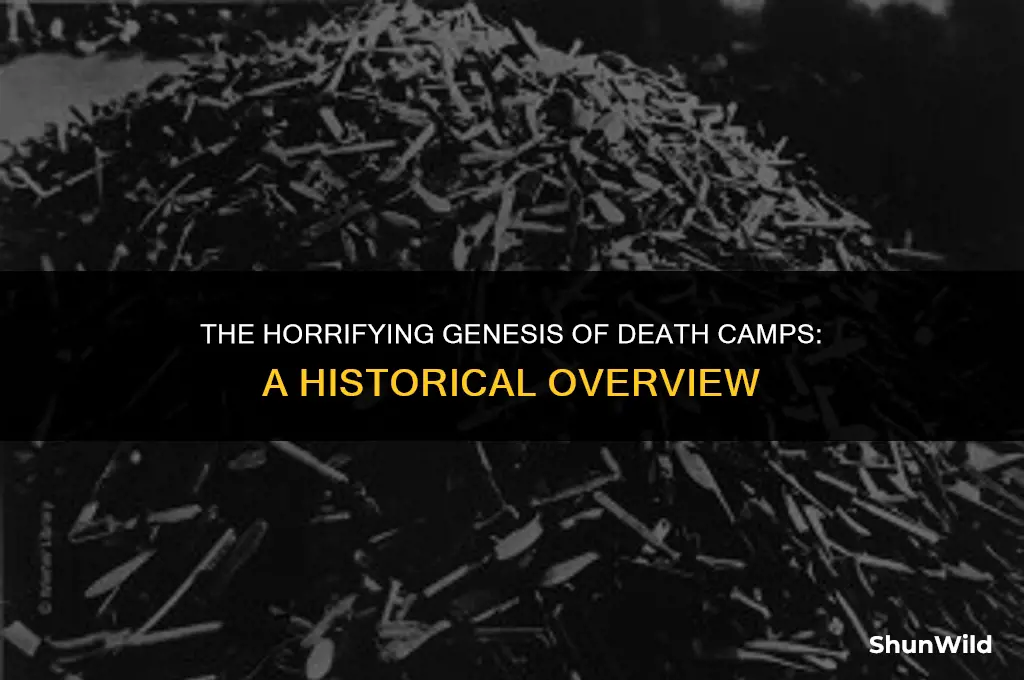 when did death camps begin