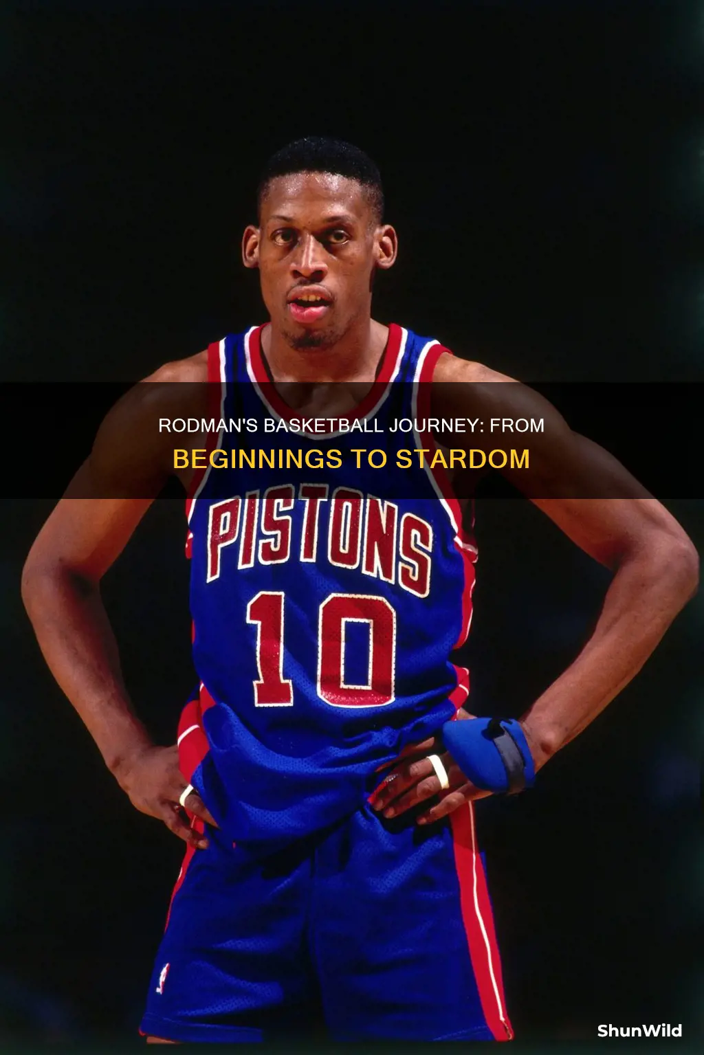 when did dennis rodman start basketball