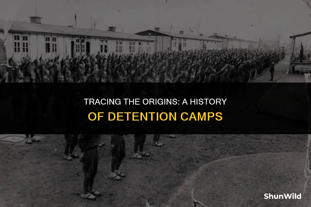 when did detention camps start