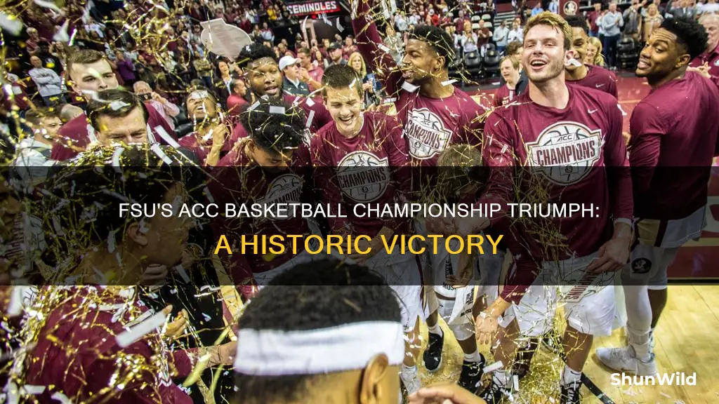 when did fsu win the acc basketball championship