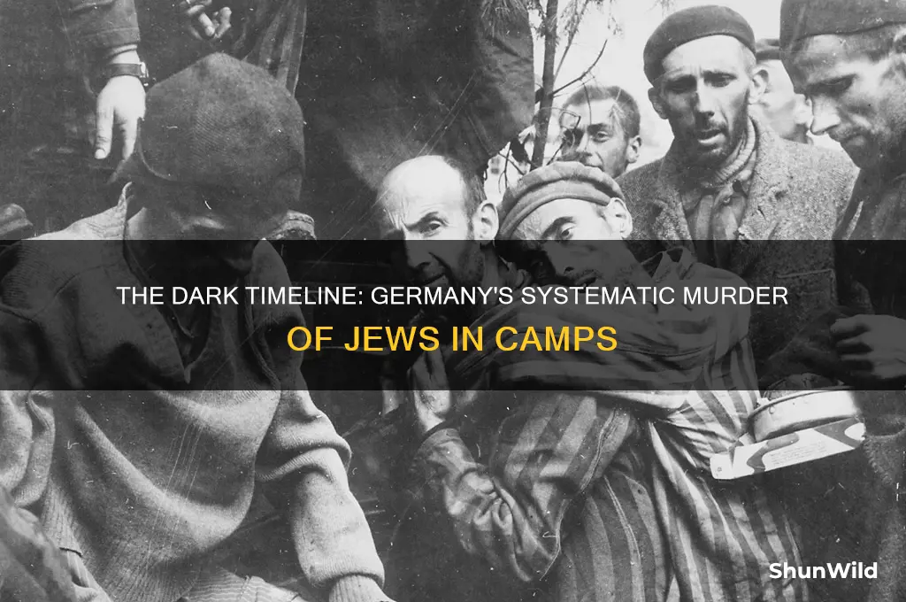 when did germany start killing jews in concentration camps
