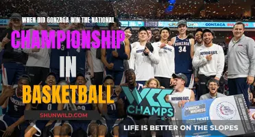 Gonzaga's Historic Basketball National Championship Victory