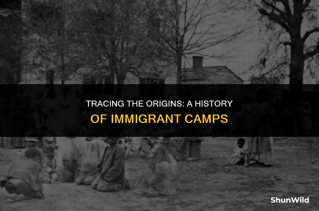 when did immigrant camps start